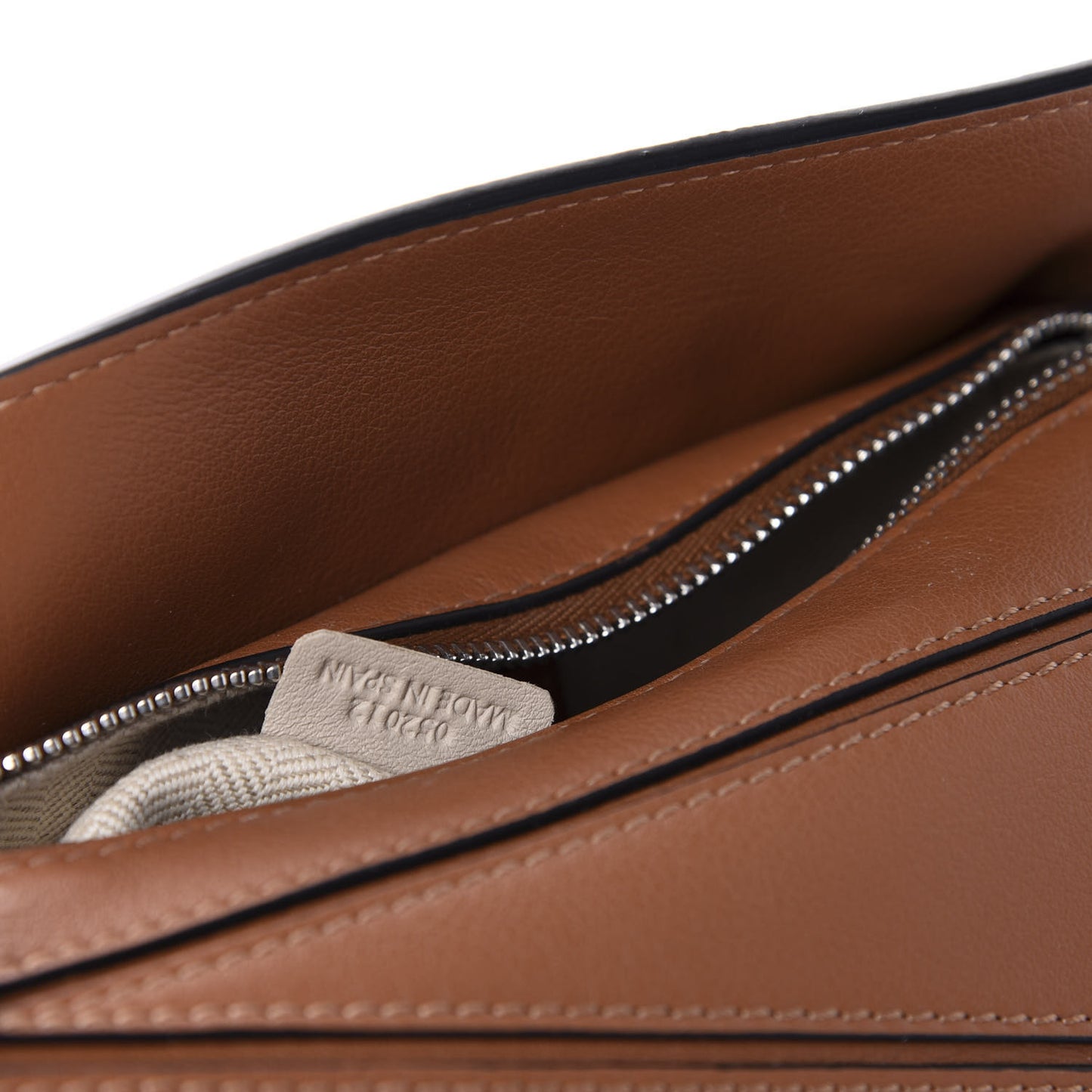 Calfskin Mini Puzzle Bag Tan