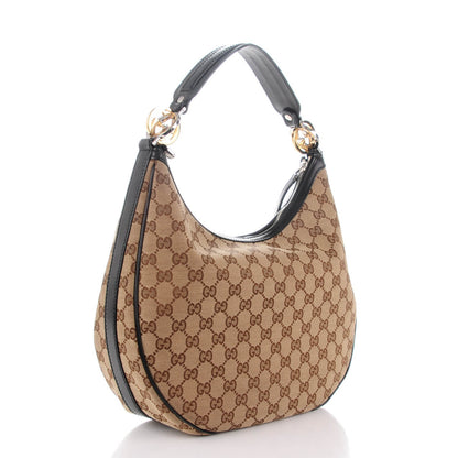 Gucci Monogram Medium GG Twins Hobo Black 3 of 7