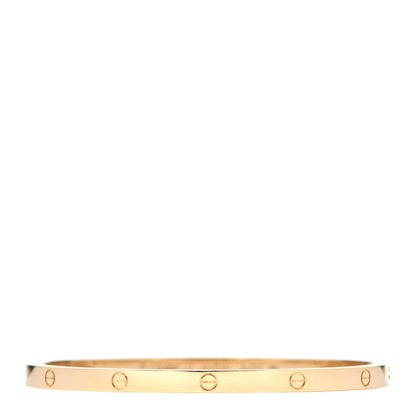 Cartier 18K Yellow Gold Small LOVE Bracelet 17 1 of 7