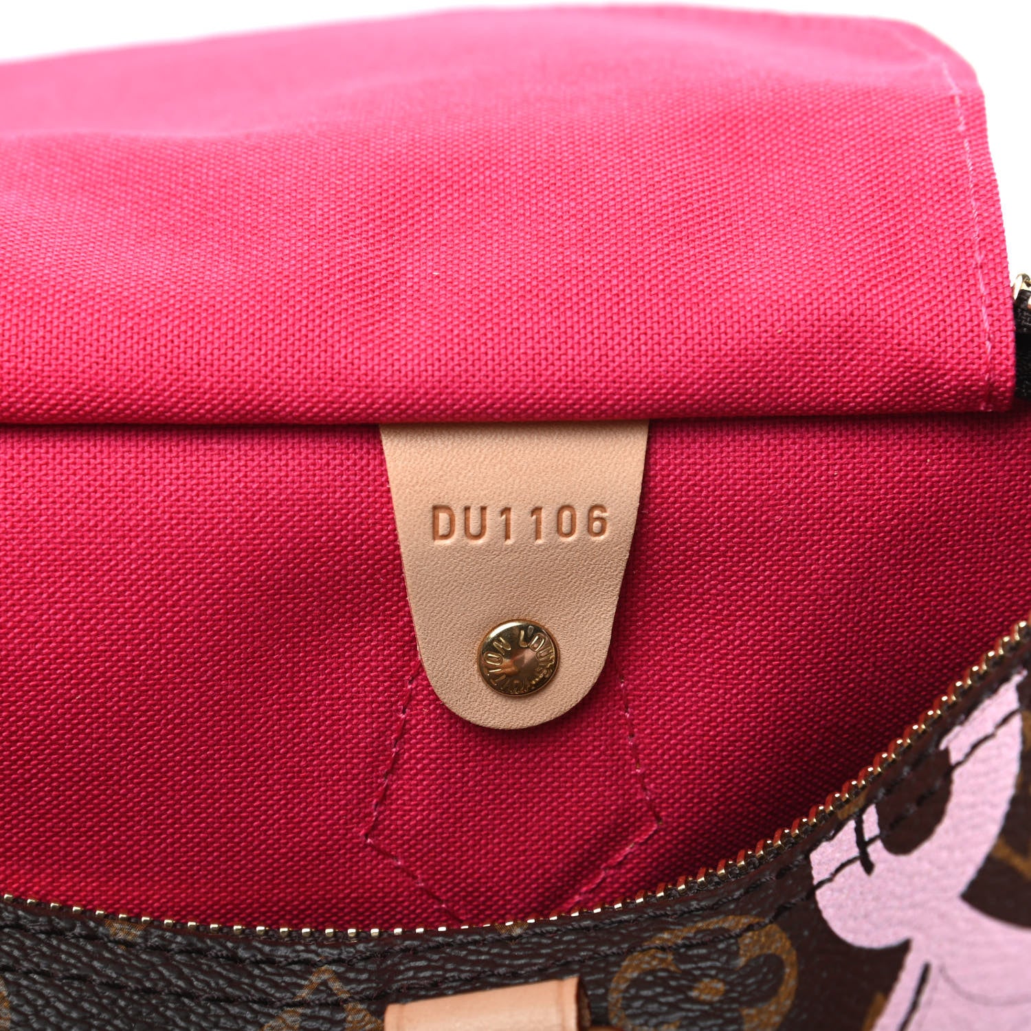 Louis Vuitton Monogram Bay Speedy 30 Rose Ballerine Poppy 7 of 11