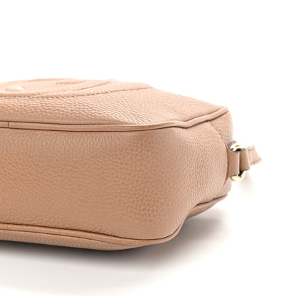 Gucci Pebbled Calfskin Small Soho Disco Bag Camelia 10 of 16
