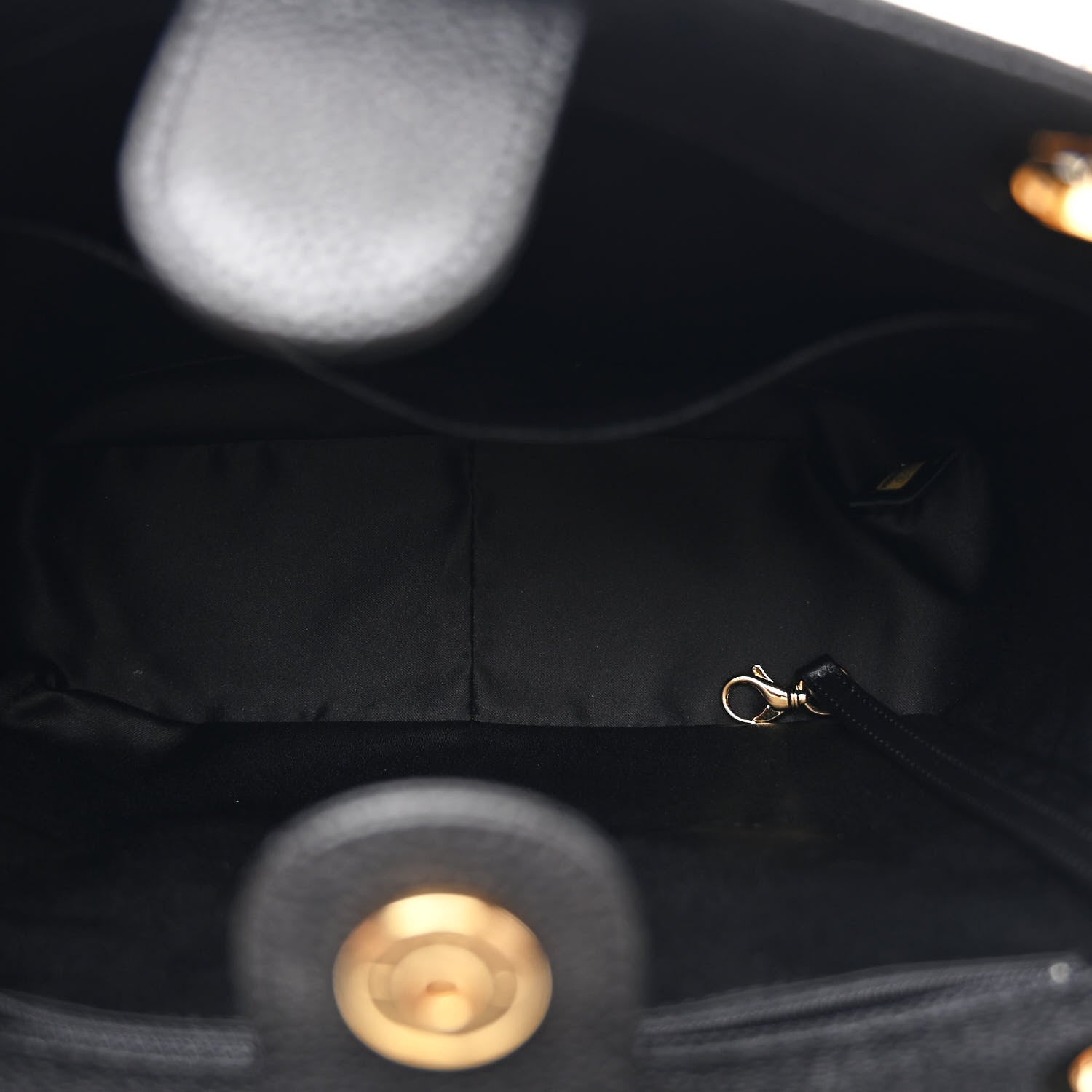 Chanel Caviar Quilted Petit Shopping Tote PST Black 5 of 10