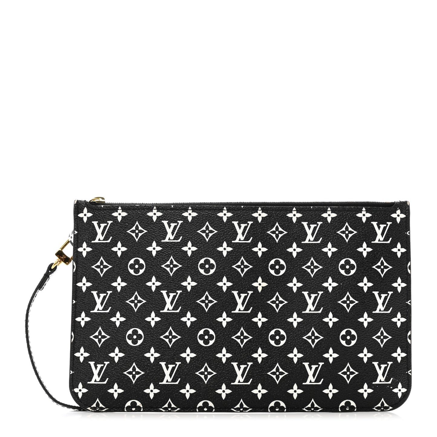 Monogram Giant Jungle Neverfull MM GM Pochette Black
