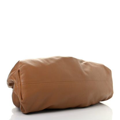 Bottega Veneta Smooth Butter Calf The Pouch Oversized Clutch Cammello 3 of 6