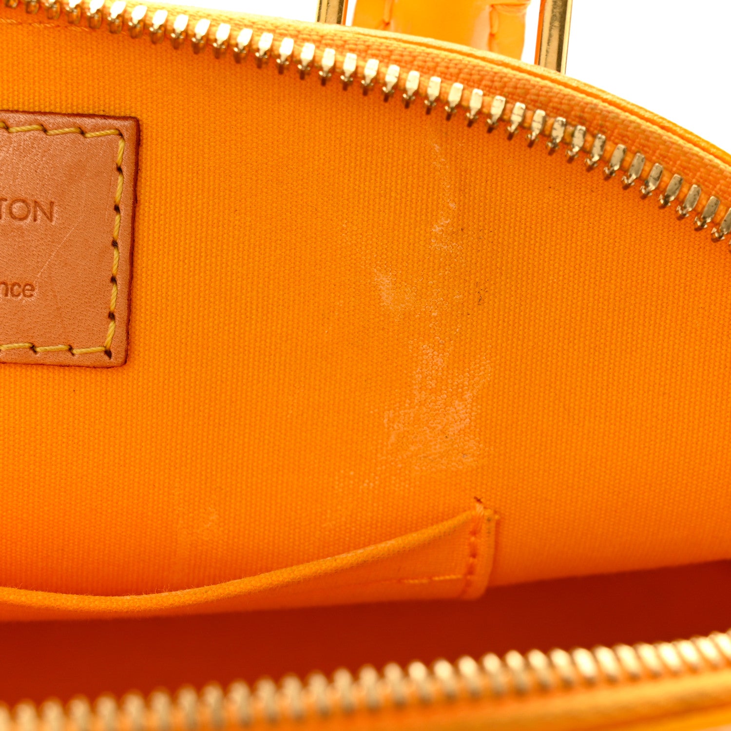 Louis Vuitton Vernis Alma BB Jaune Passion 12 of 15