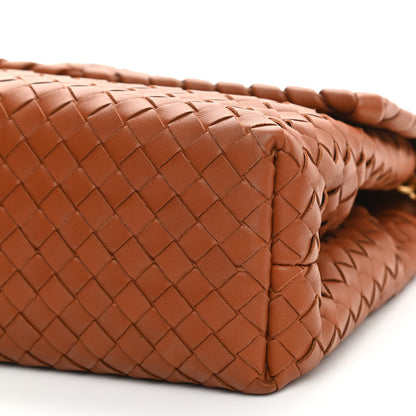 Bottega Veneta Nappa Intrecciato Small Olimpia Shoulder Bag Noce 9 of 9