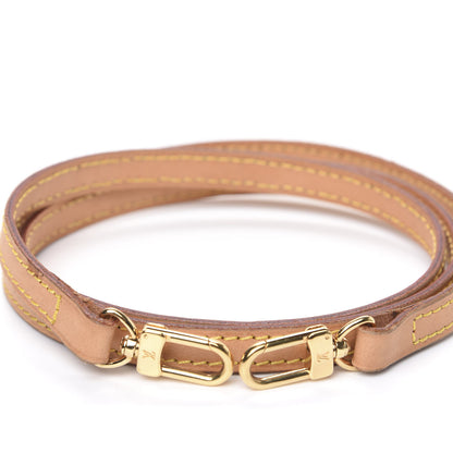 Louis Vuitton Vachetta 12mm Long Shoulder Strap VVN 3 of 5
