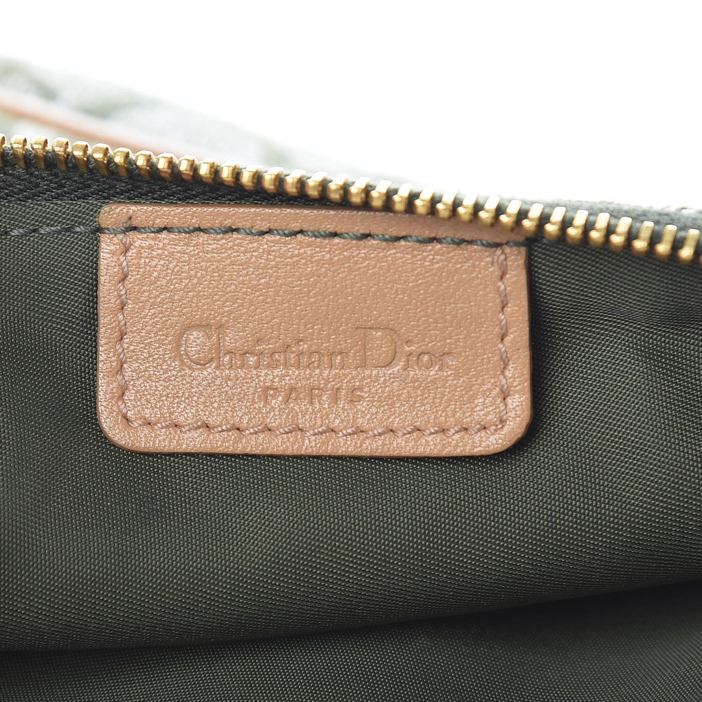 Monogram Mini Saddle Pochette Green