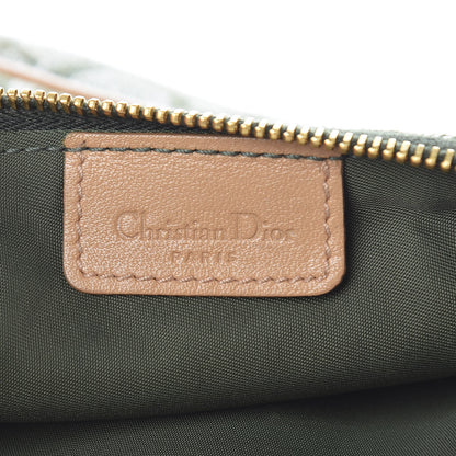 Christian Dior Monogram Mini Saddle Pochette Green 6 of 15