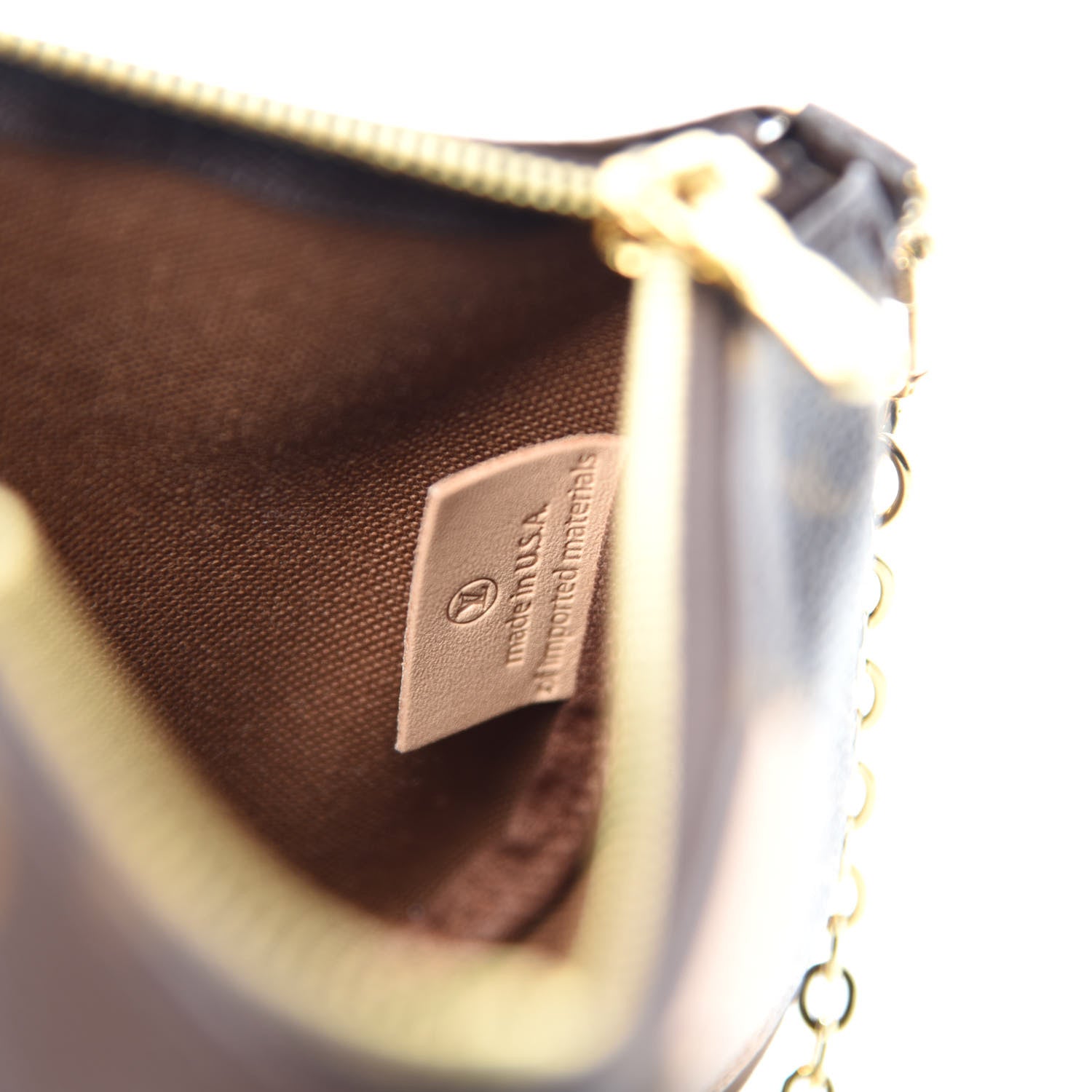 Louis Vuitton Monogram Multi Pochette Accessories Mini Pochette 9 of 12
