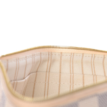 Louis Vuitton Damier Azur Neverfull MM GM Pochette 8 of 12