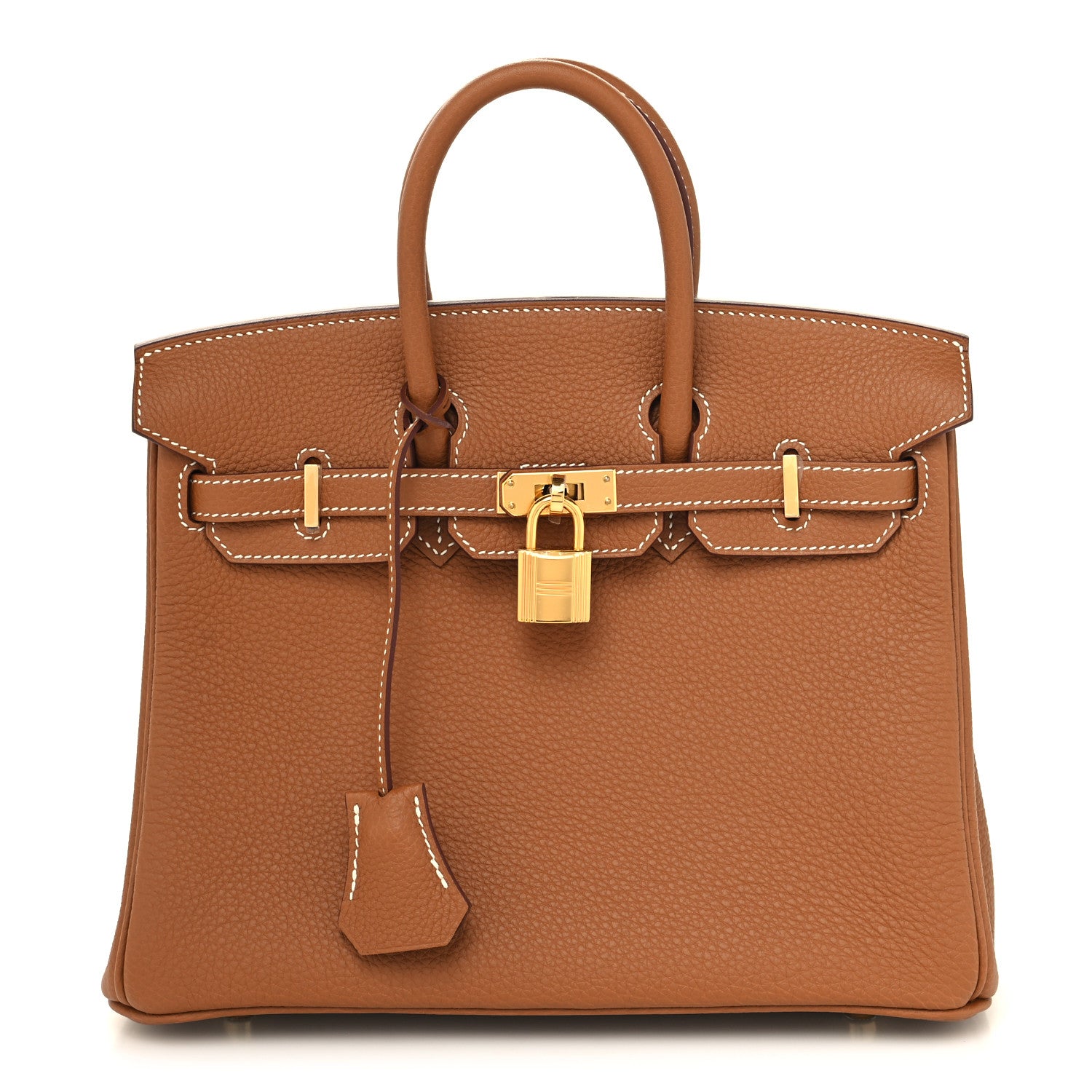 Hermes Togo Birkin 25 Gold 1 of 13