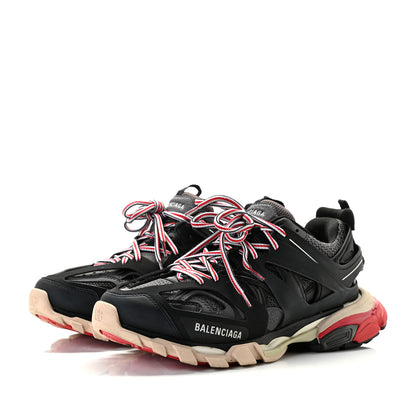 Balenciaga Mesh Nylon Mens Track Sneakers 41 Black Gris 2 of 9