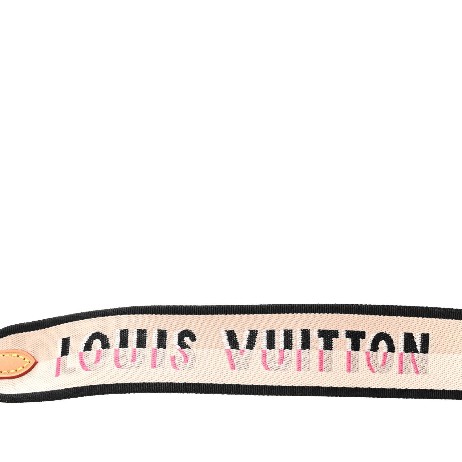 Louis Vuitton Jacquard Diane Shoulder Strap Black 3 of 6