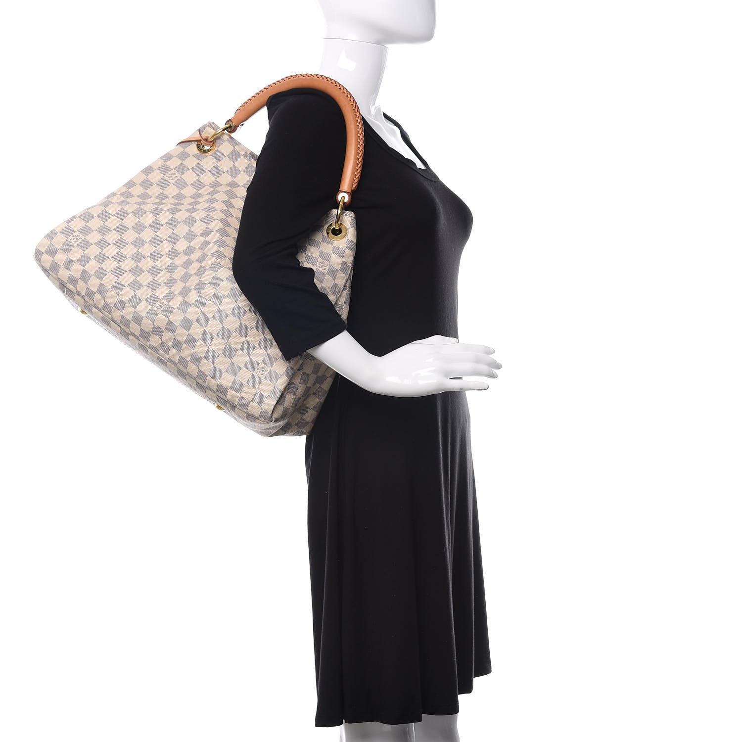 Louis Vuitton Damier Azur Artsy MM 2 of 12