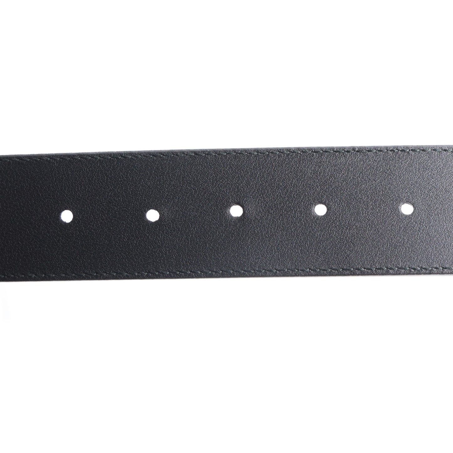 Moon Calfskin Torchon Double G 40mm Belt 90 36 Black