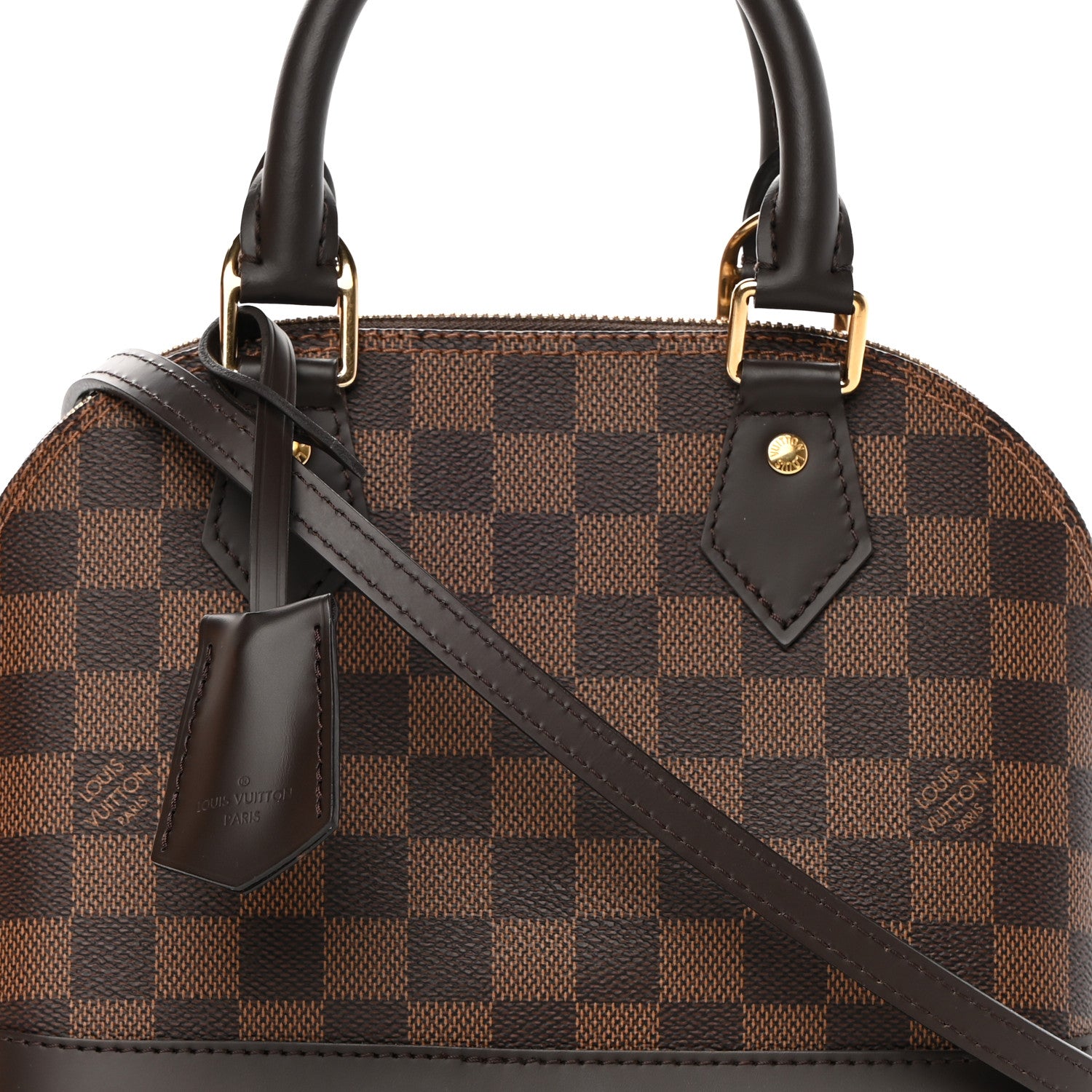 Louis Vuitton Damier Ebene Alma BB 8 of 13