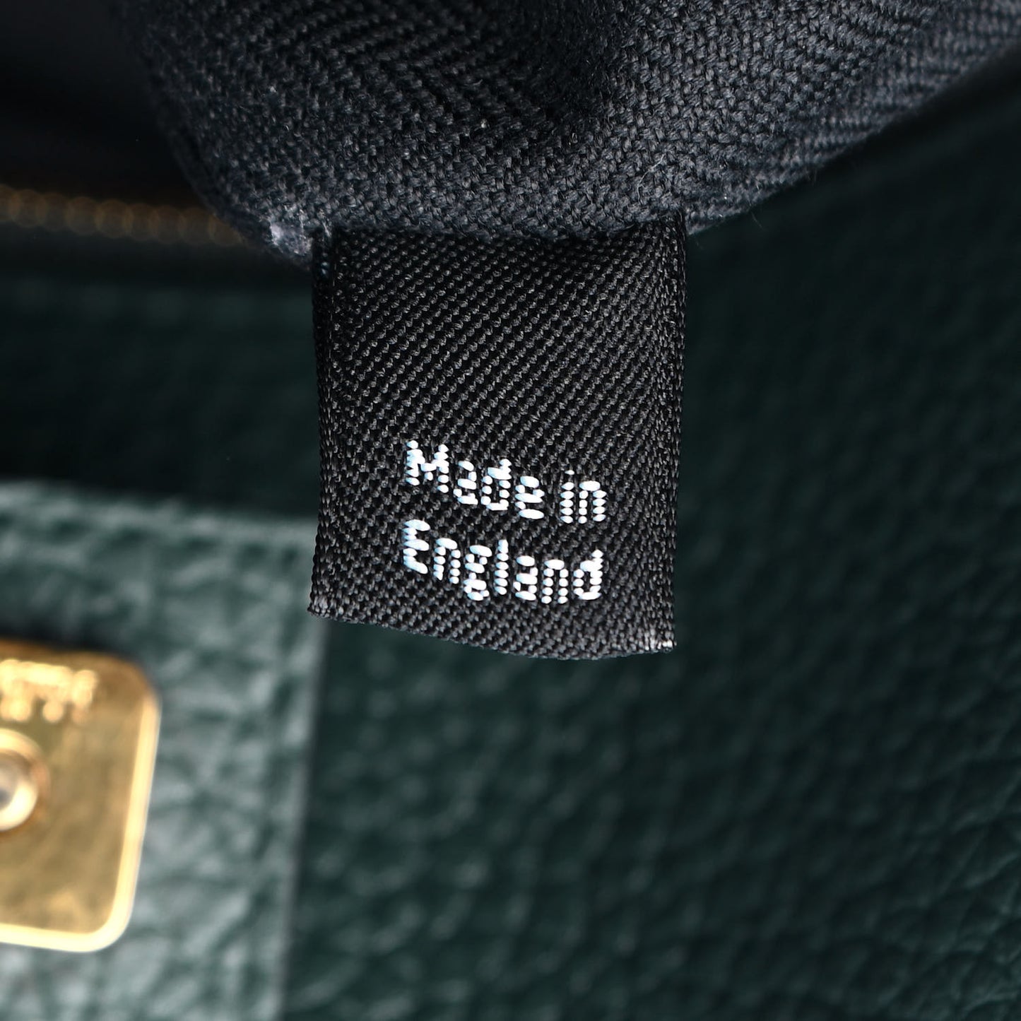 Heavy Grain Iris Tote Mulberry Green