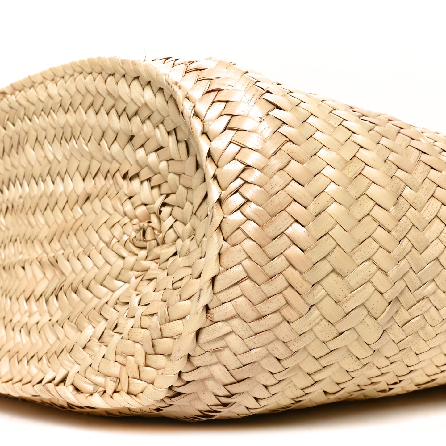 Raffia Large Basket Tote Bag Natural Tan