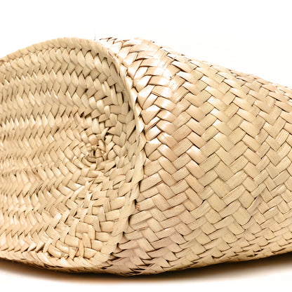 Loewe Raffia Large Basket Tote Bag Natural Tan 9 of 9
