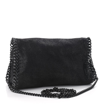 Stella McCartney Shaggy Deer Falabella Fold Over Tote Black 2 of 8