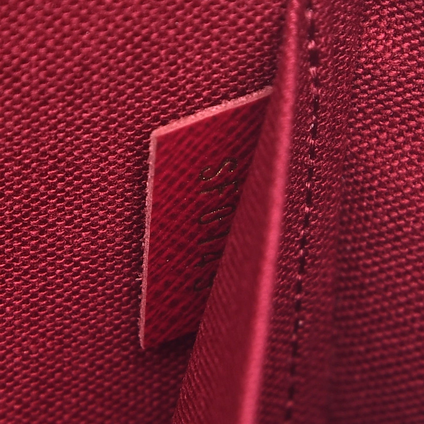 Monogram Pochette Felicie Chain Wallet Fuchsia