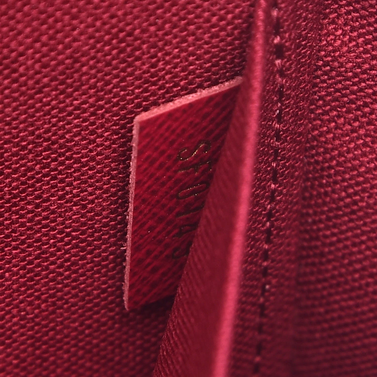 Louis Vuitton Monogram Pochette Felicie Chain Wallet Fuchsia 11 of 12
