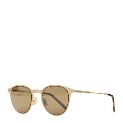Christian Dior Essential 50mm Round Sunglasses Gold 1 of 8