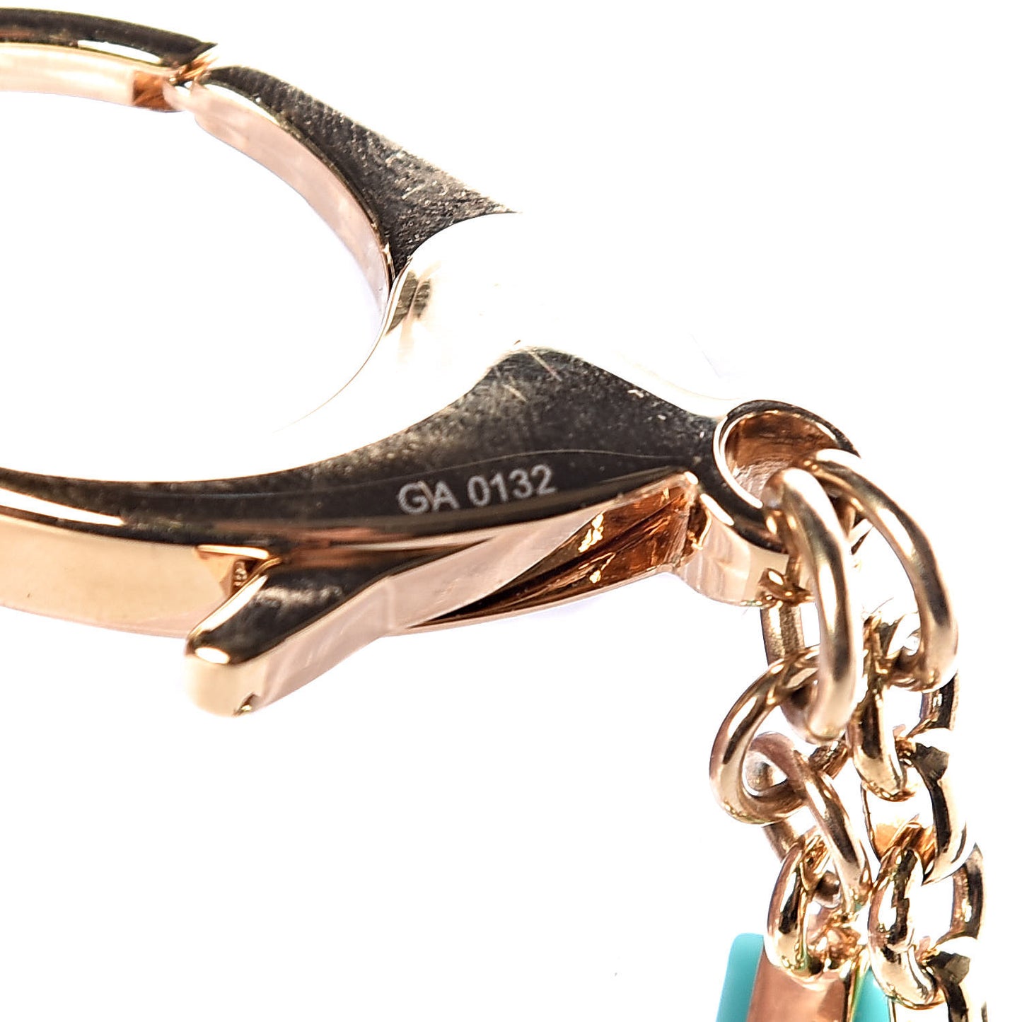 Resin Naif Bag Charm Grenadine