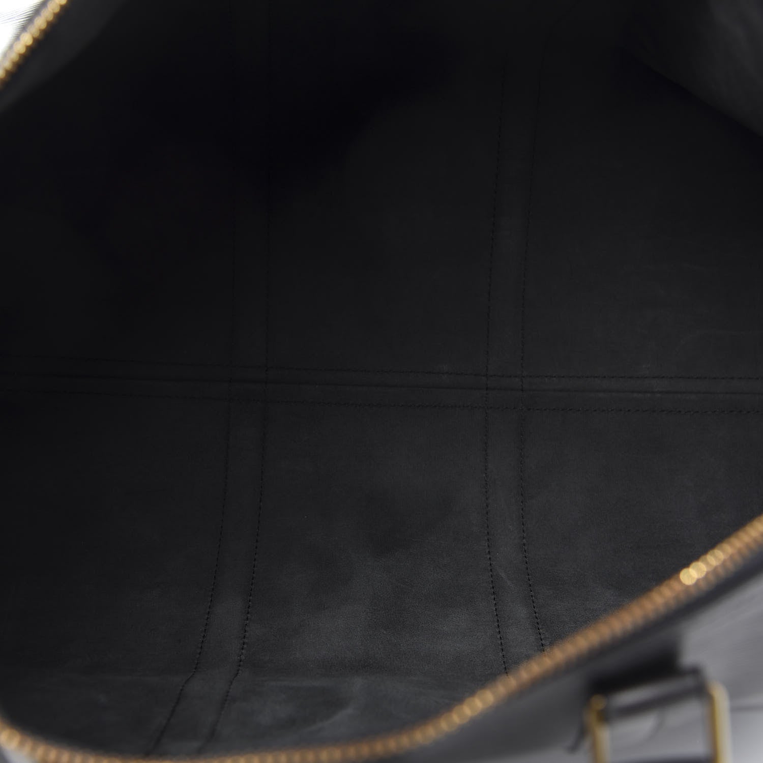 Louis Vuitton Epi Keepall 50 Black 4 of 12