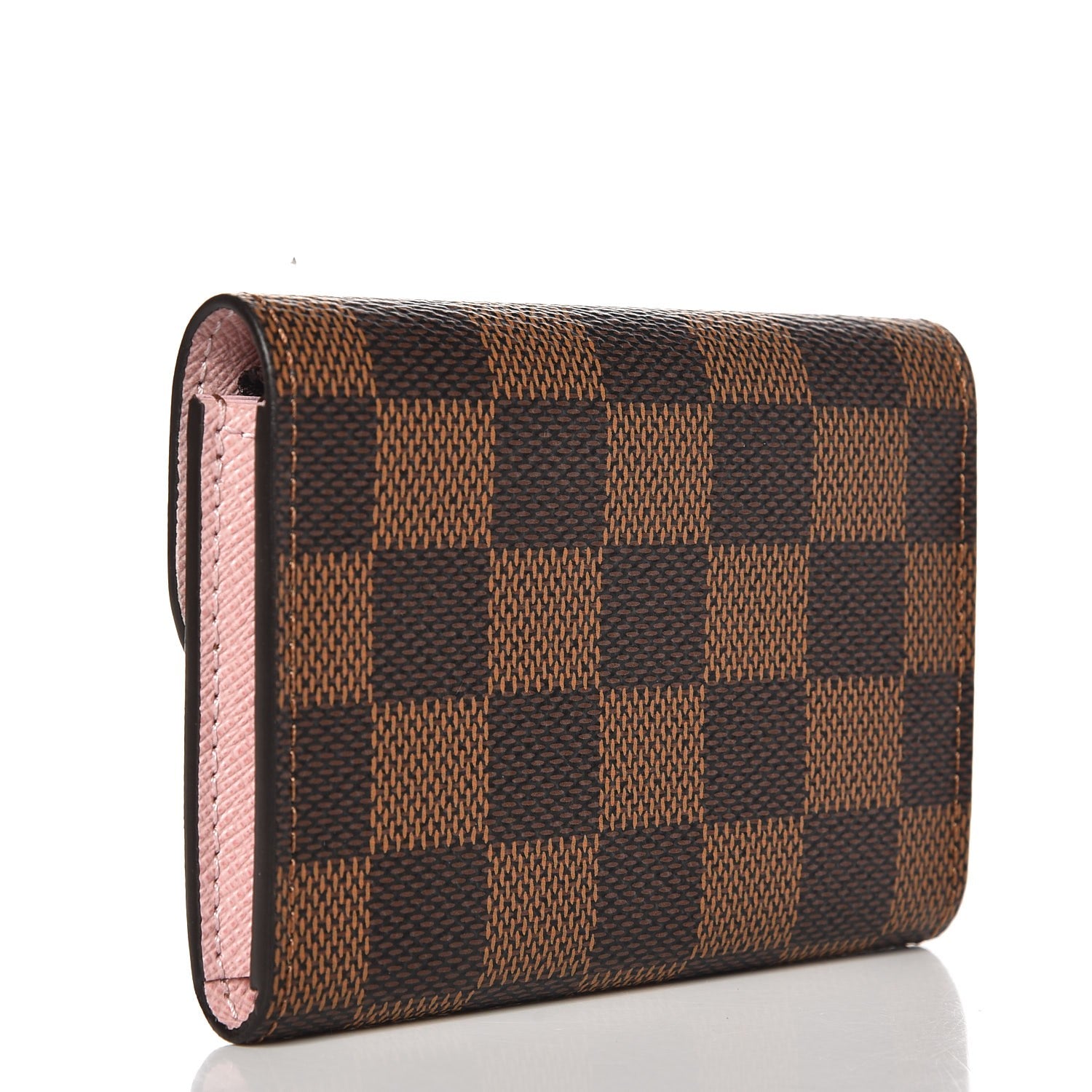 Louis Vuitton Damier Ebene Rosalie Coin Purse Rose Ballerine 3 of 7