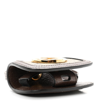 Gucci GG Supreme Monogram Calfskin Blondie AirPods Case Beige Ebony New Acero 4 of 5