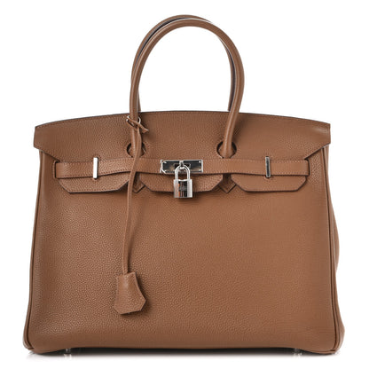 Hermes Togo Birkin 35 Alezan 1 of 38