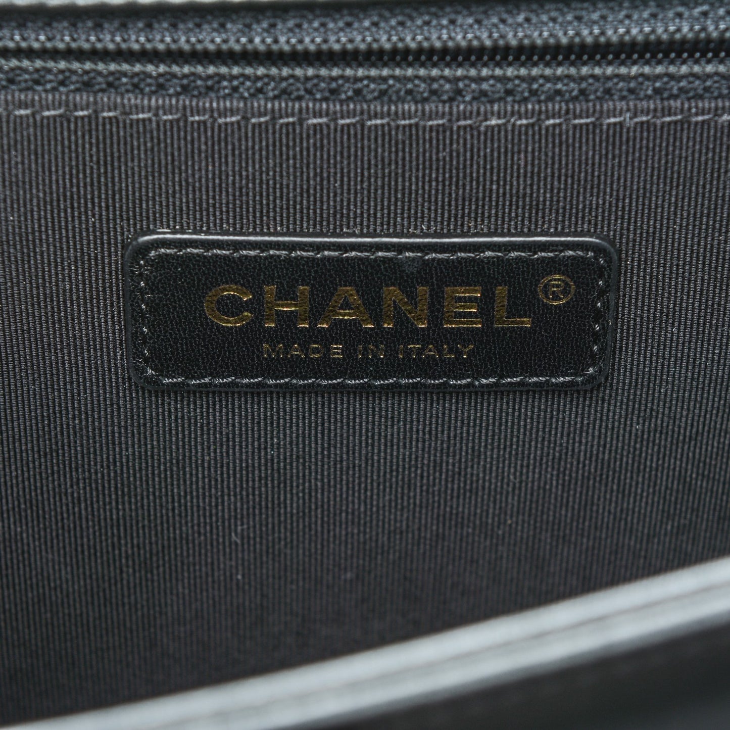 Lambskin Quilted New Medium Boy Flap Black
