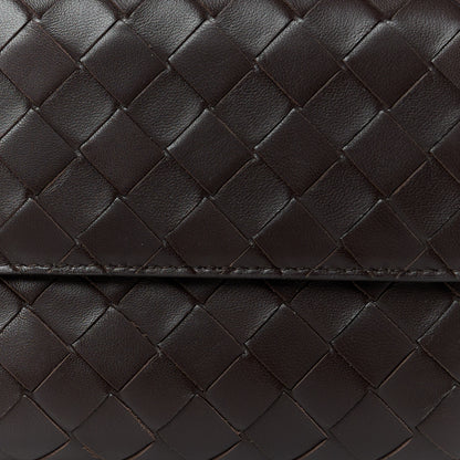 Bottega Veneta Nappa Intrecciato Long Andiamo Top Handle Clutch Fondant 8 of 8