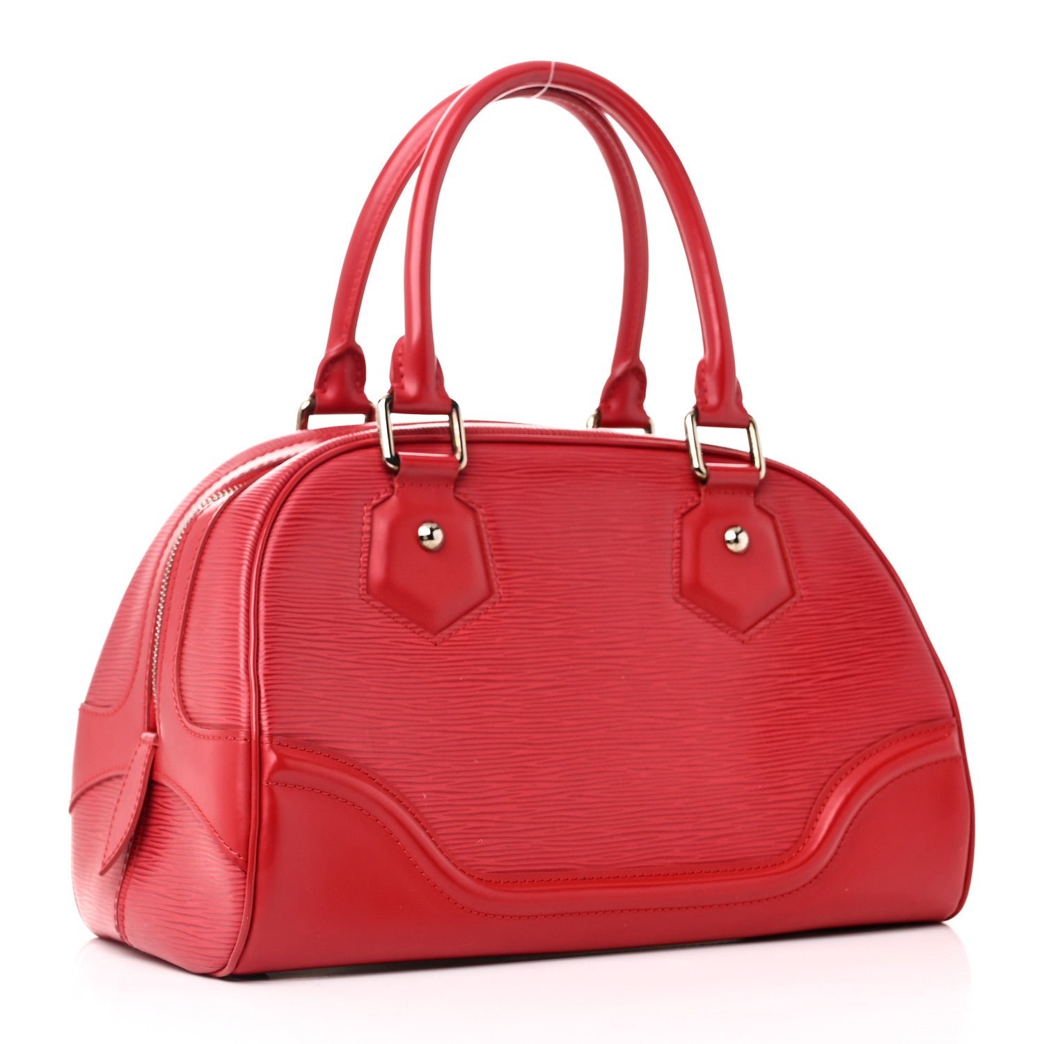 Louis Vuitton Epi Bowling Montaigne PM Rouge 3 of 9