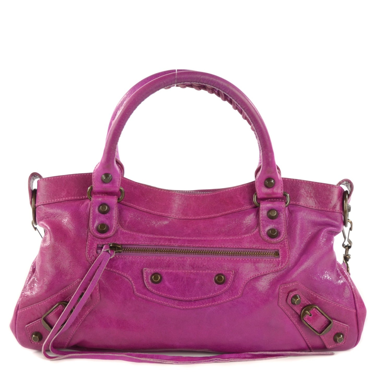 Chevre Classic Hardware First Magenta