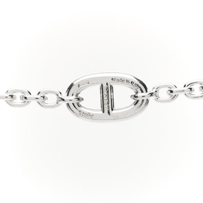 Hermes Sterling Silver Farandole Necklace 160 4 of 5