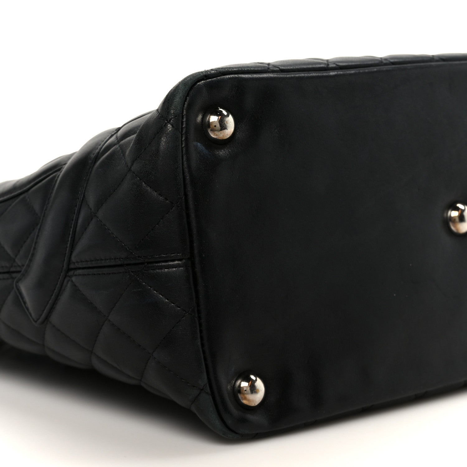 Chanel Calfskin Quilted Large Cambon Tote Black 9 of 13