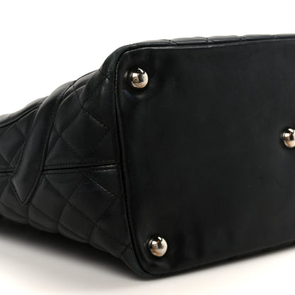 Chanel Calfskin Quilted Large Cambon Tote Black 9 of 13