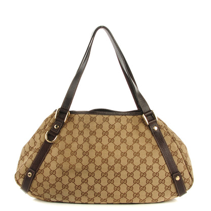 Gucci Monogram Medium Abbey Shoulder Bag Dark Brown 1 of 7