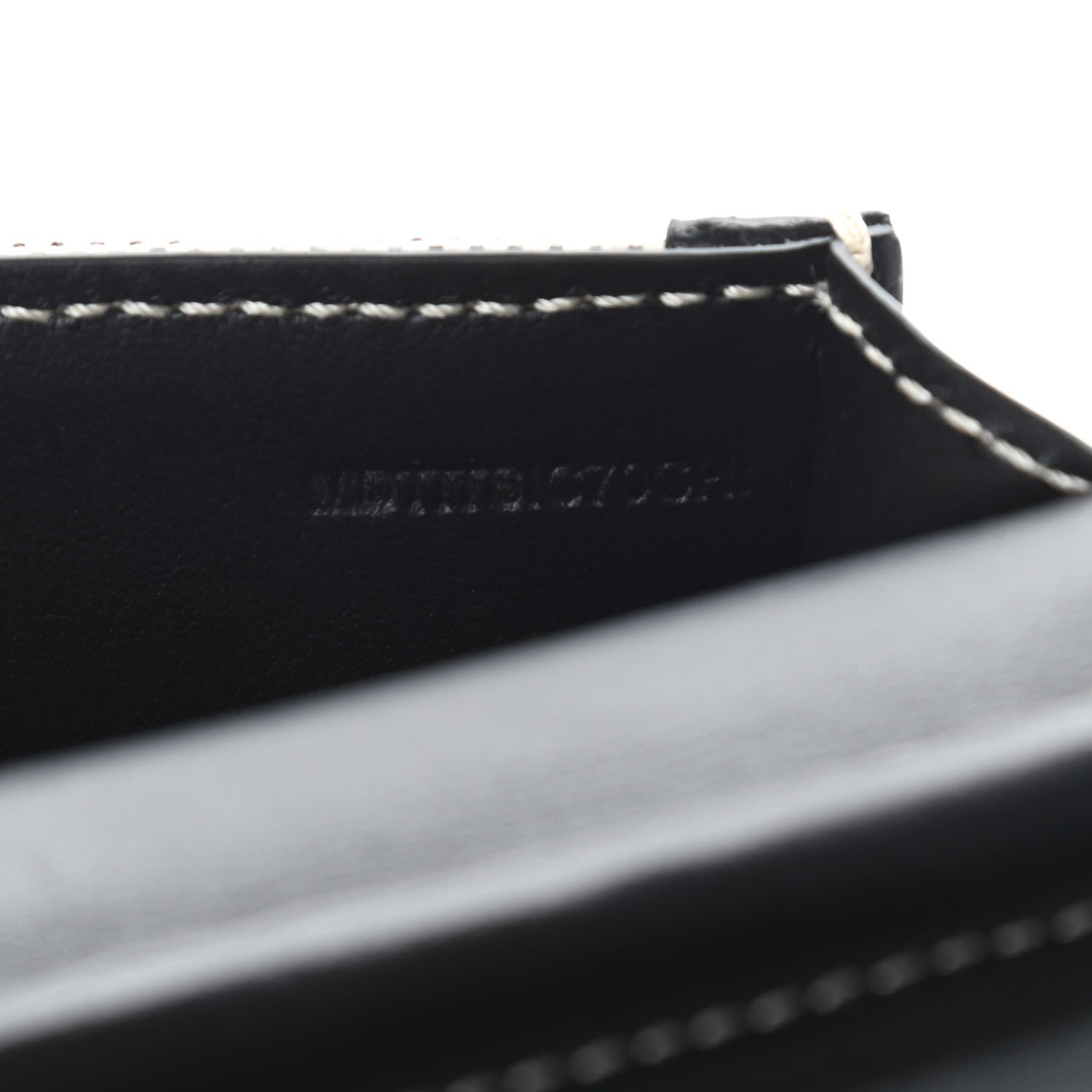 Burberry Cotton Canvas Calfskin Two Tone Phone Case Black 8 of 8