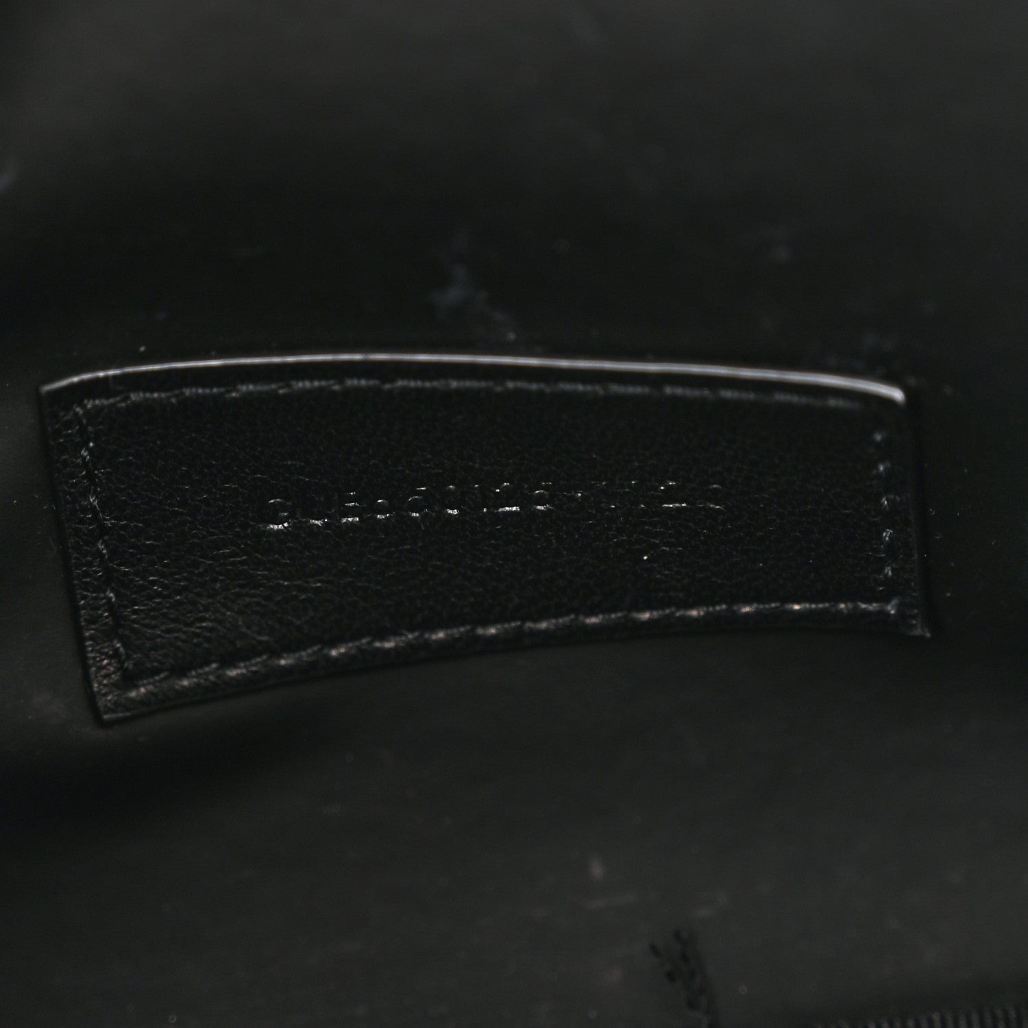 Saint Laurent Grain De Poudre Cosmetic Case Black 7 of 8