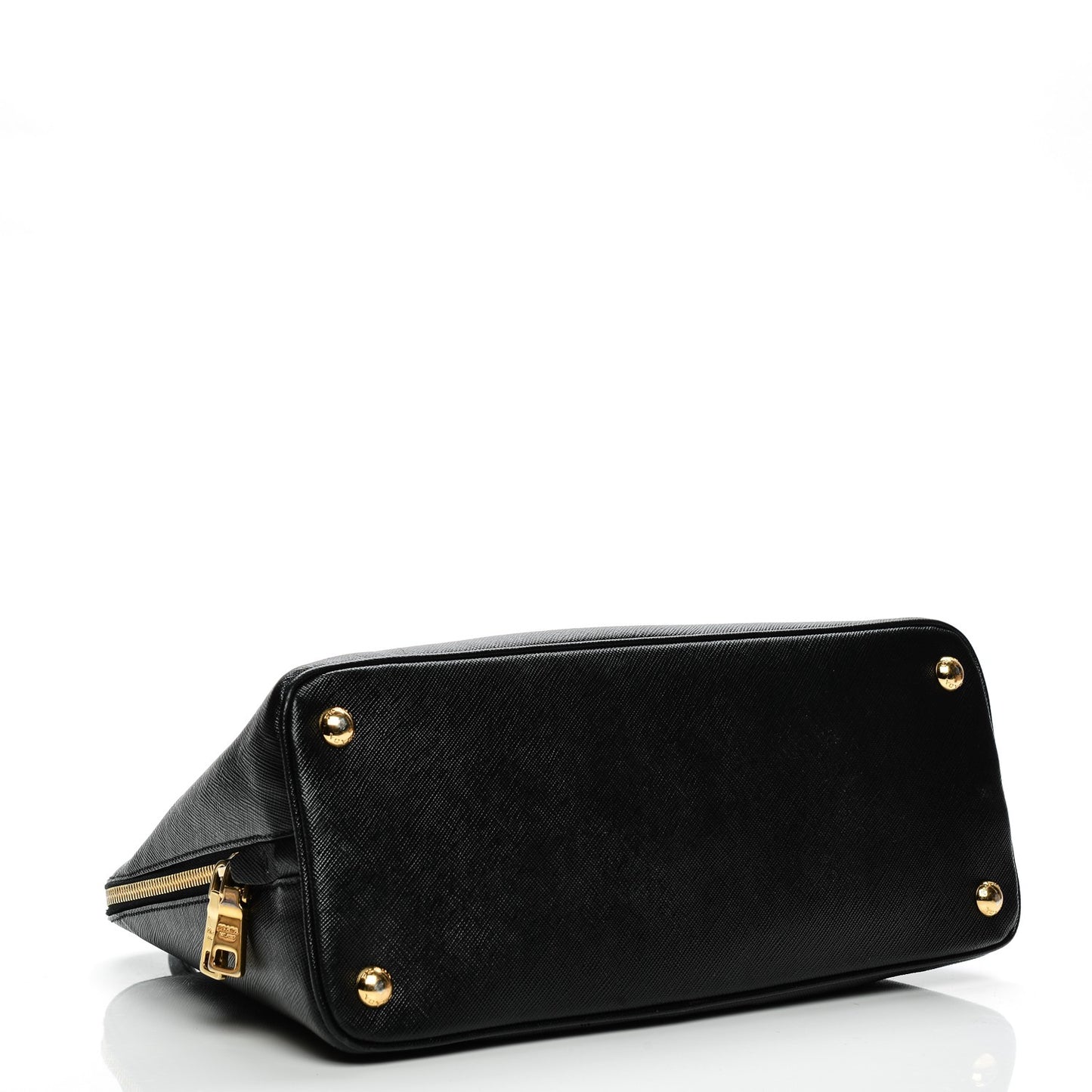 Saffiano Lux Medium Promenade Tote Black