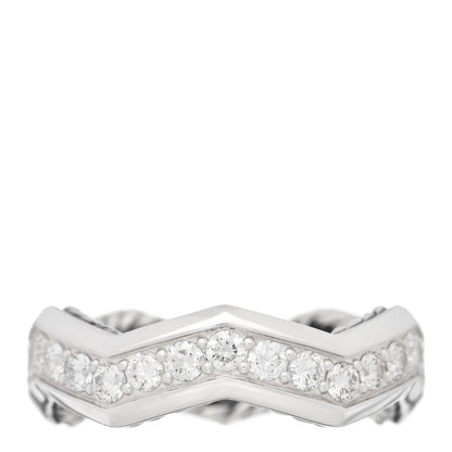 David Yurman Sterling Silver 5mm Zig Zag Stax Ring 52 6 1 of 4