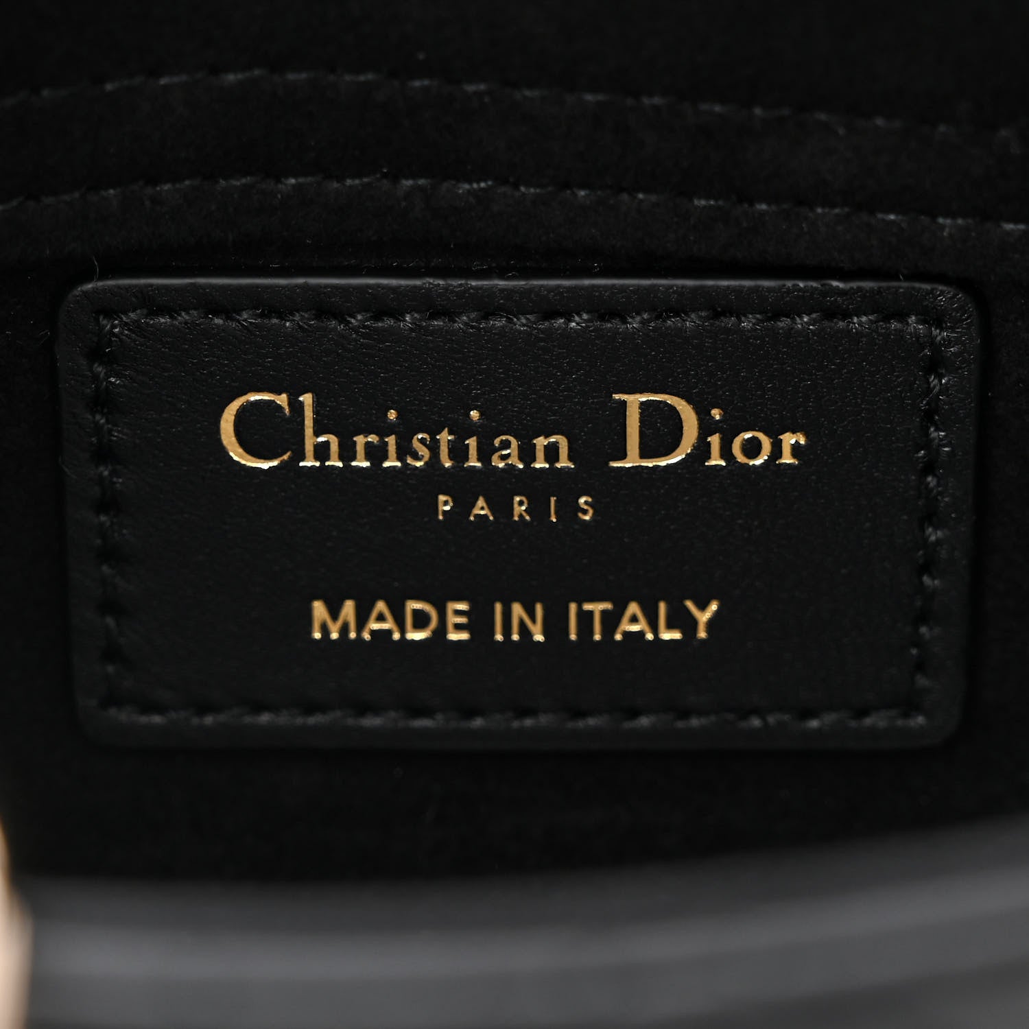 Christian Dior Lambskin Cannage Micro Lady D-Joy Black 6 of 11