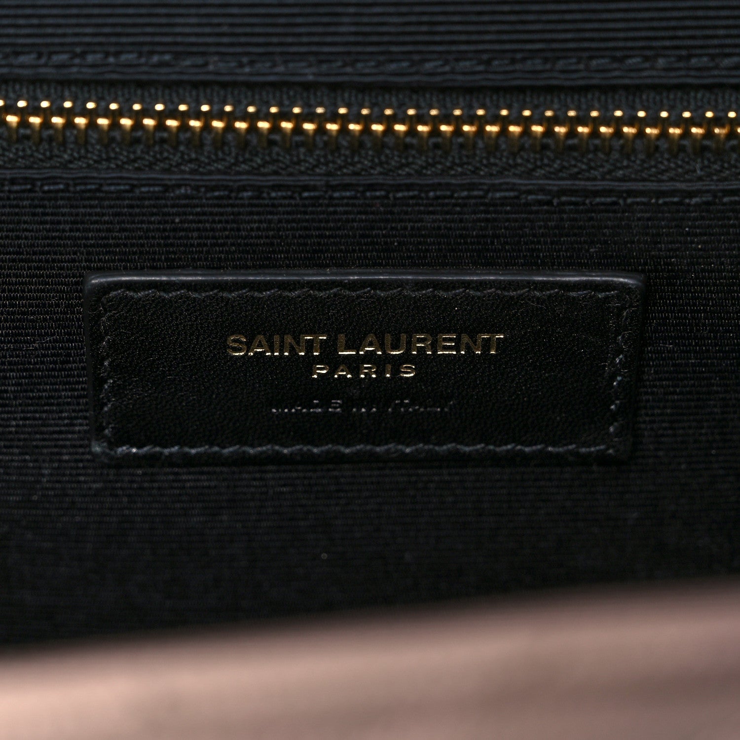 Saint Laurent Grain De Poudre Matelasse Chevron Large Monogram Satchel Nude Powder 5 of 9