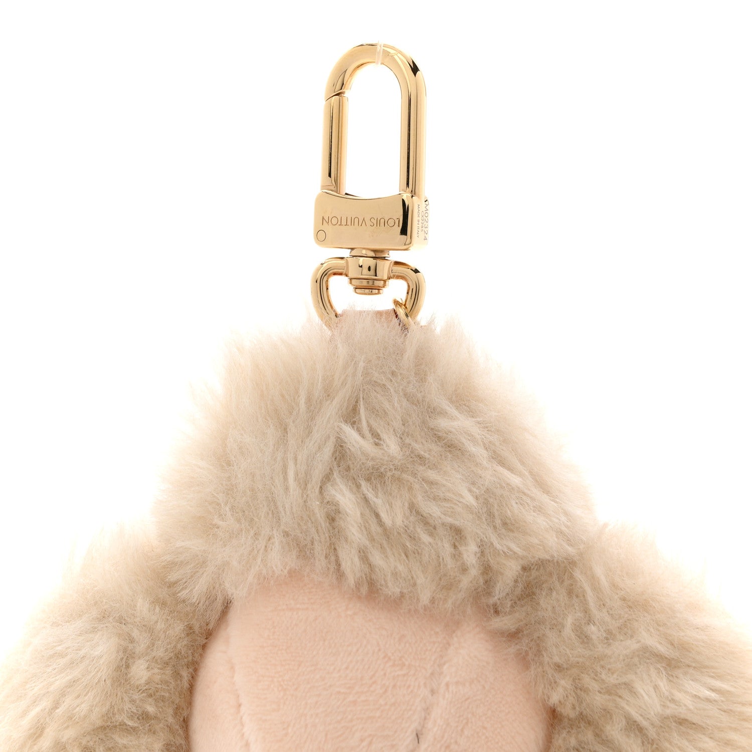 Louis Vuitton Faux Fur My Vivienne Bag Charm Gris 1842078