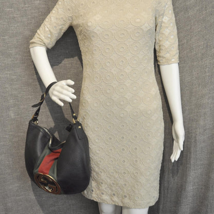 Gucci Leather Blondie Hobo Black 2 of 10