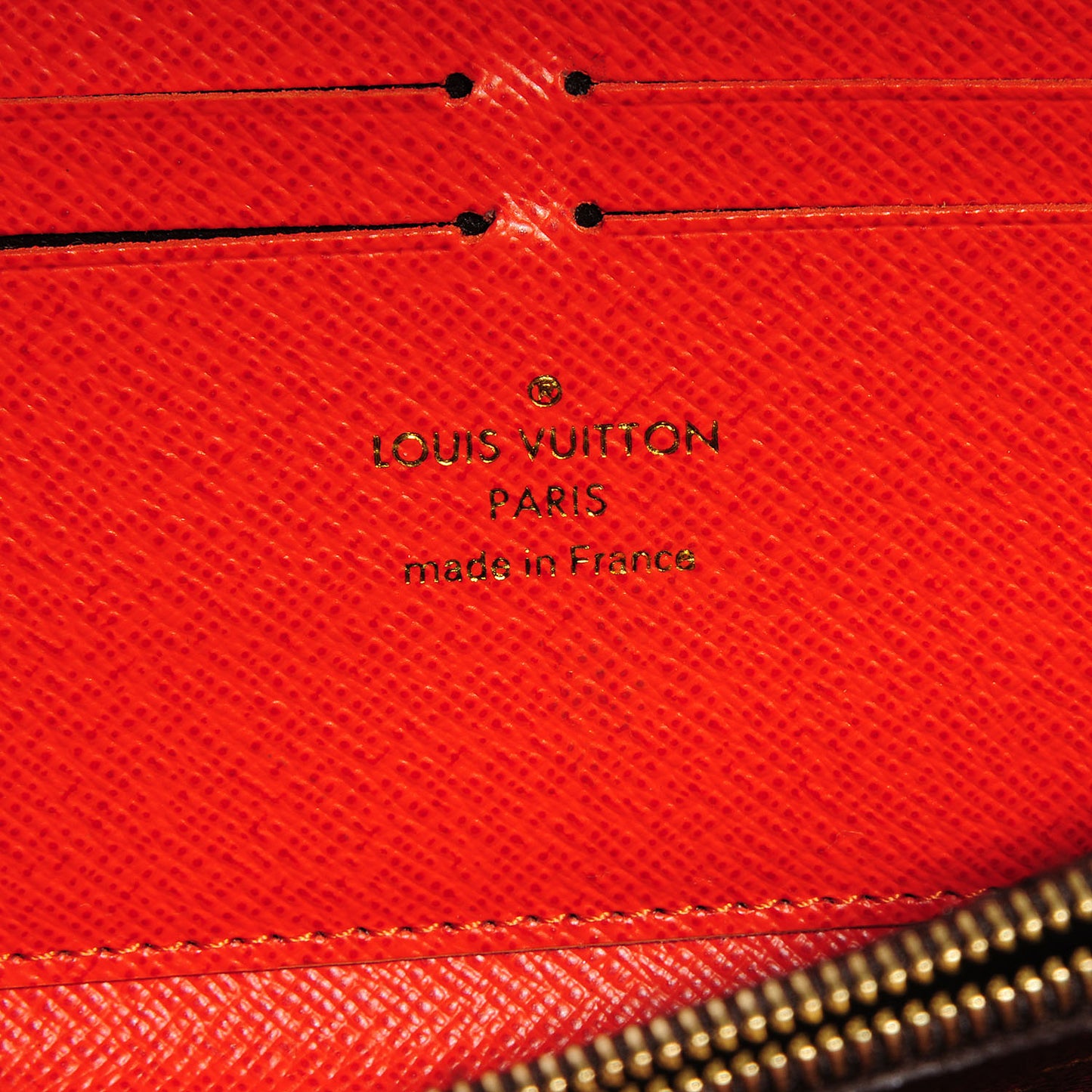 Monogram Clemence Wallet Piment